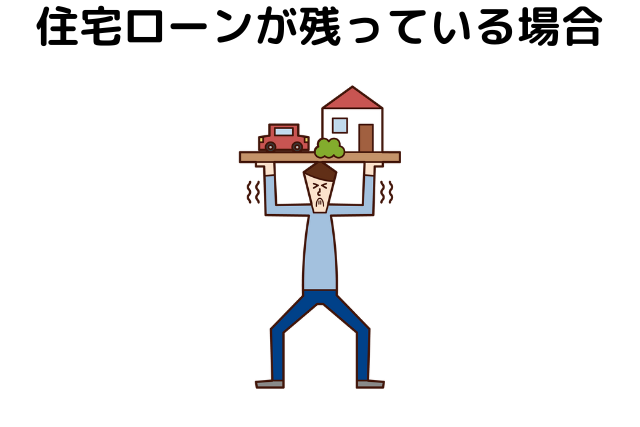 住宅ローンが残っている場合